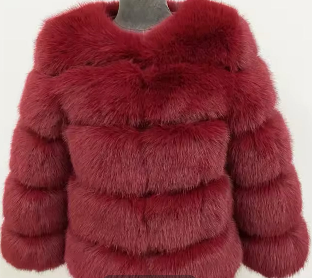 PRE ORDER FAUX FUR COAT
