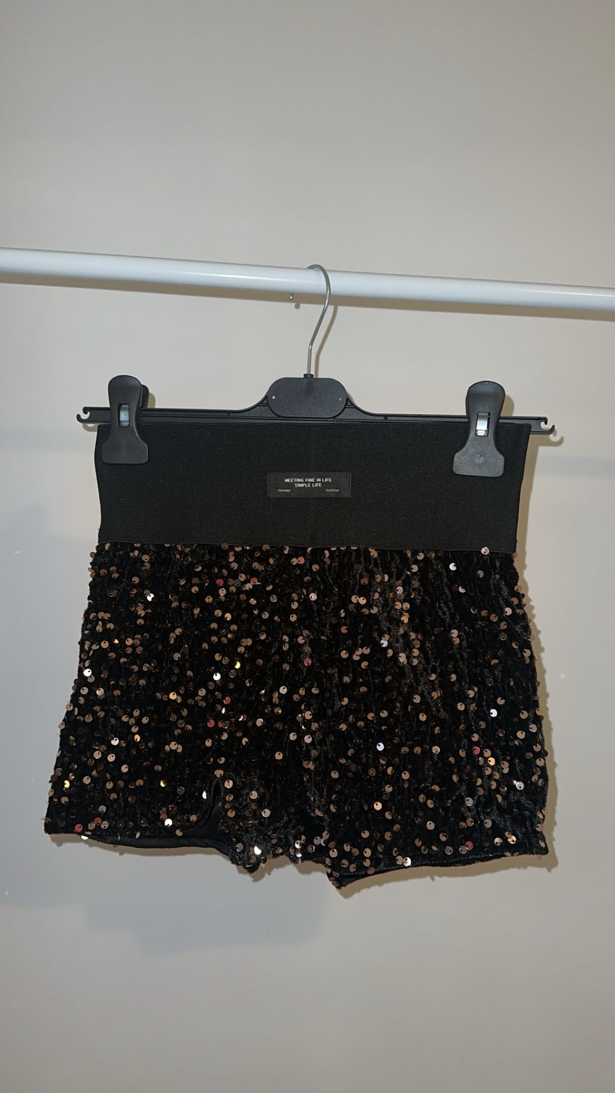 Summer women’s sequin shorts