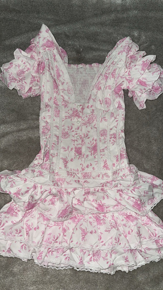 Priscilla floral summer dress